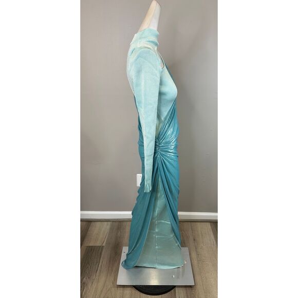 BAOBAB COLLECTION Elsa Midi Dress In Moana Size M $350 - Picture 8 of 9